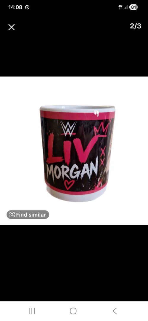 WWE Liv Morgan Limited edition mug /10